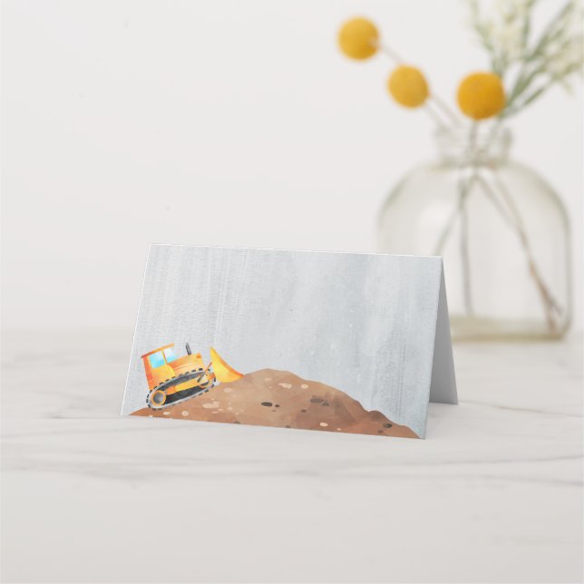 Party-Kartenmarkierungen für den Bau von LKW Platzkarte (Vorderseite)