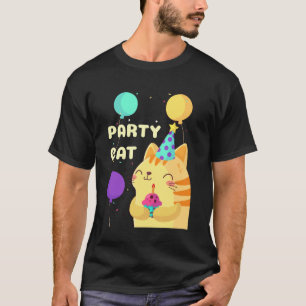 Party-Katze Lustig Für Männer Frauen T-Shirt