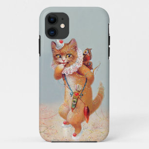 Party-Katze - Vintager Fall iphone5 Case-Mate iPhone Hülle