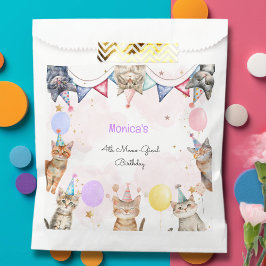 Party Katzen Meu-Kindergeburtstag Geschenktütchen