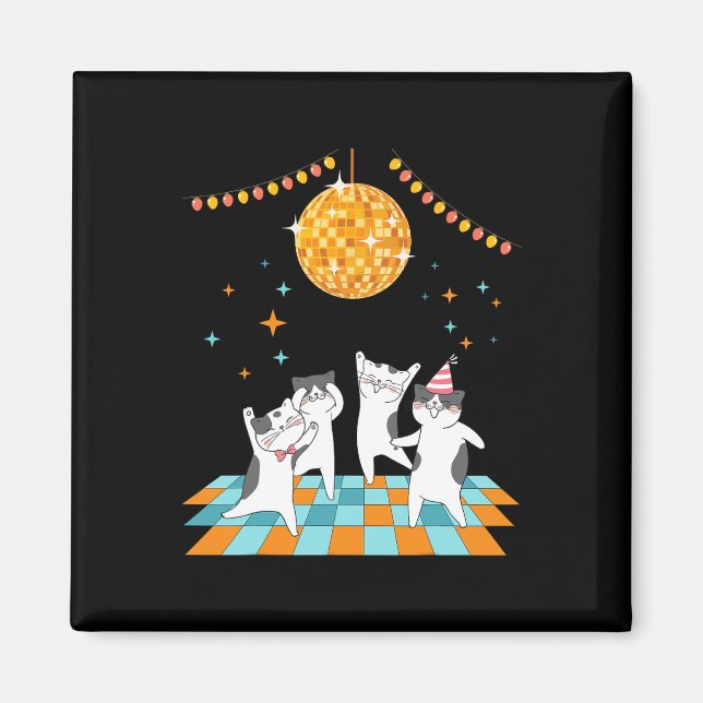 Party Katzen tanzen im Diskothek Ball Magnet (Vorne)