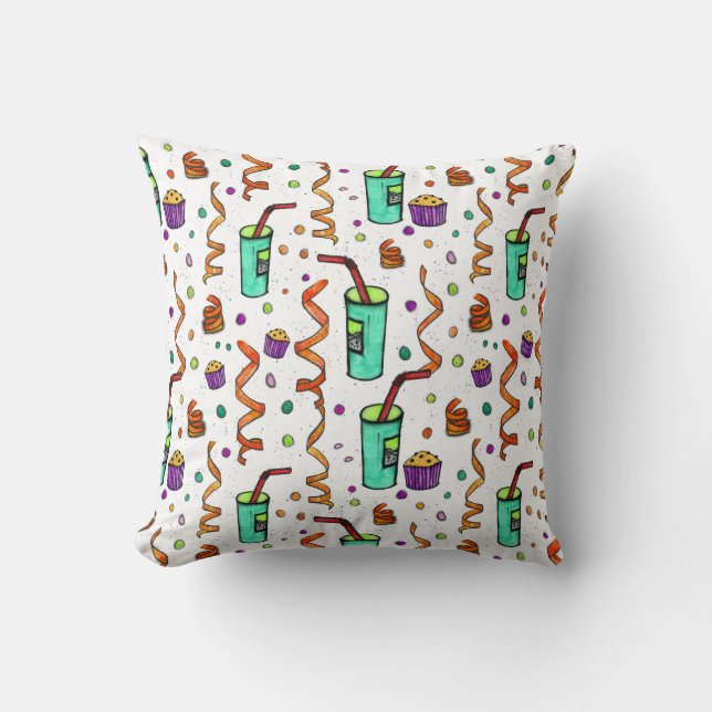 Party Kissen (Vorderseite)