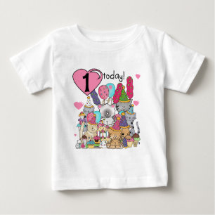 Party Kittens 1st Birthday Tshirts und Geschenke