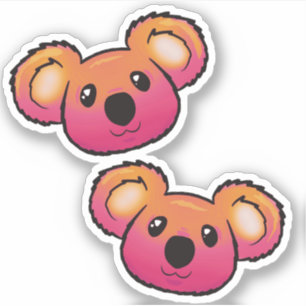 Party Koalas Aufkleber