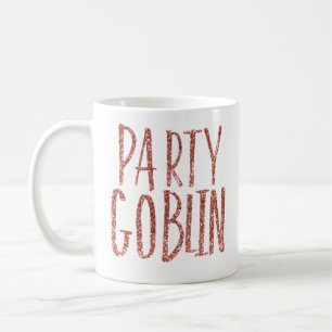 Party-Kobold-Rosen-GoldGlitter Kaffeetasse