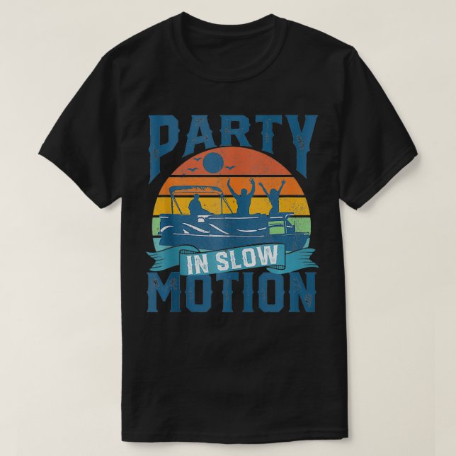 Party Langsam-fahren Pontoon Seven Lugano - The Re T-Shirt (Design vorne)