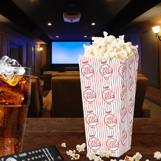 Party-Leckereien oder Filmabend mit frischem Popco Geschenkschachtel