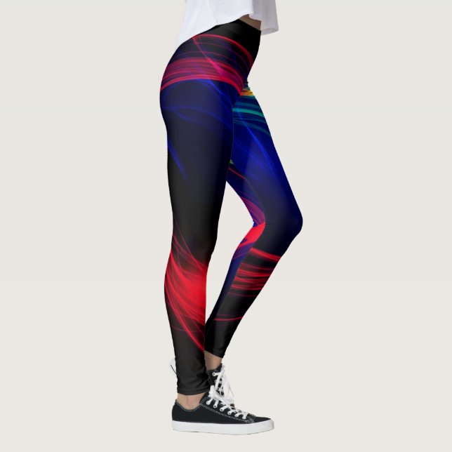 Party-Leggings mit bunten Lichtern Leggings (Rechts)