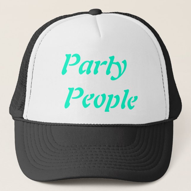Party-Leute Truckerkappe (Vorderseite)