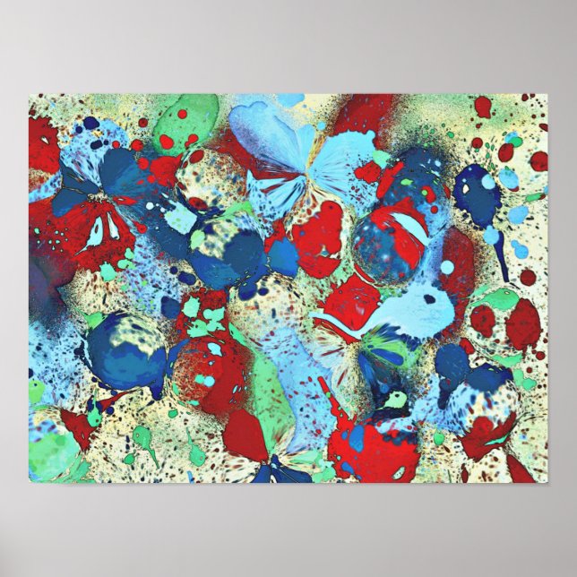 Party Lichen Poster (Vorne)