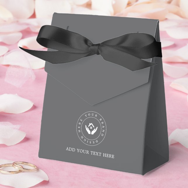 Party liefert benutzerdefinierte Logos und Textver Geschenkschachtel (Hochzeit)