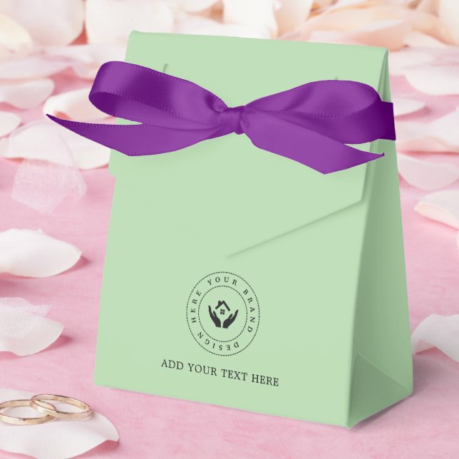 Party liefert benutzerdefinierte Logos und Textver Geschenkschachtel (Hochzeit)