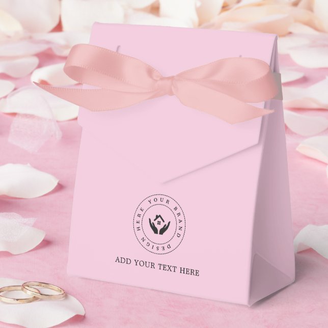 Party liefert benutzerdefinierte Logos und Textver Geschenkschachtel (Hochzeit)