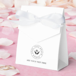 Party liefert benutzerdefinierte Logos und Textver Geschenkschachtel