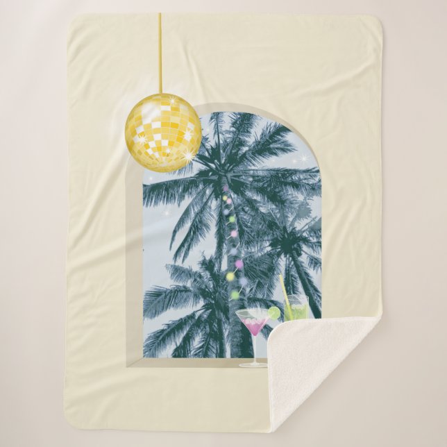 Party Lights Cocktails Diskothek Ball Palmes on Ye Sherpadecke (Vorderseite)