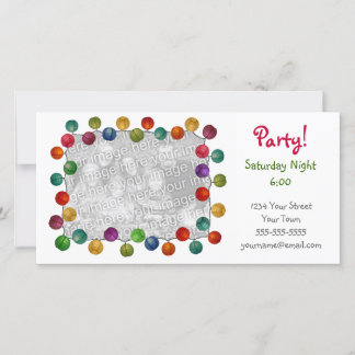 Party Lights Fotokarte