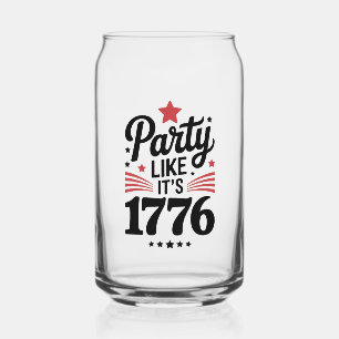 Party Like It’s 1776 Lustiges 4. Juli USA T-Shir Dosenglas