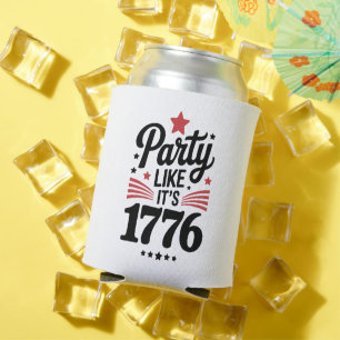 Party Like It’s 1776 Lustiges 4. Juli USA T-Shir Dosenkühler