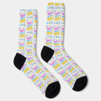 Party Like It’s 1999®™ – Neon Soundtrack Socken