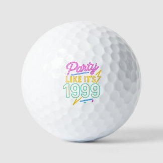 Party Like It’s 1999®™ – Neon-Spannung Golfball