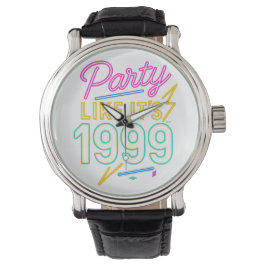 Party Like It’s 1999®™ – Neon Voltage Armbanduhr