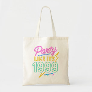 Party Like It’s 1999®™ – Neon Voltage Tragetasche