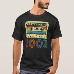 Party like it's 2002 Retro 70er Party Outfit Costu T-Shirt