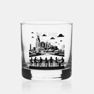 Party Liquor Glass Nashville Bar Pub Skyline Whiskyglas