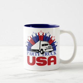 Party-LKW USA-Tasse Zweifarbige Tasse