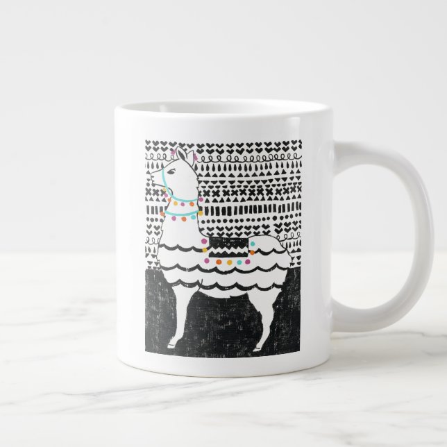 Party Llama Jumbo-Tasse (Rechts)