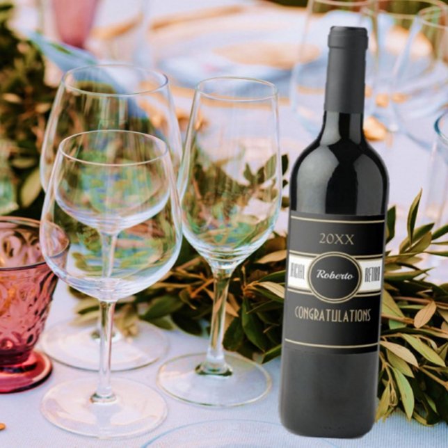 Party macht Spaß! Kundenspezifische Glückwünsche W Weinetikett (Von Creator hochgeladen)