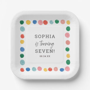 Party Malen Kindergeburtstag Pappteller