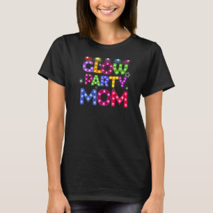 Party Mama Birthday Lights Party Mutter T-Shirt