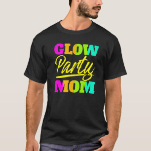 Party Mama Neonlicht Party Mütter Tag 1 T-Shirt