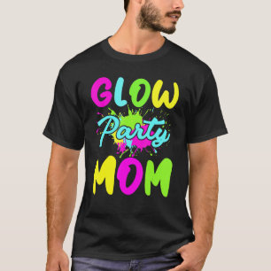 Party Mama Neonlicht Party Mütter Tag T-Shirt