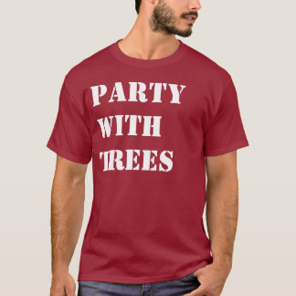 Party mit Baum-T - Shirt