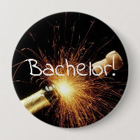 Party mit Champagnerflasche
