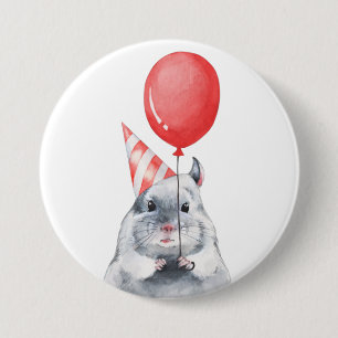 Party mit Chinchilla Button