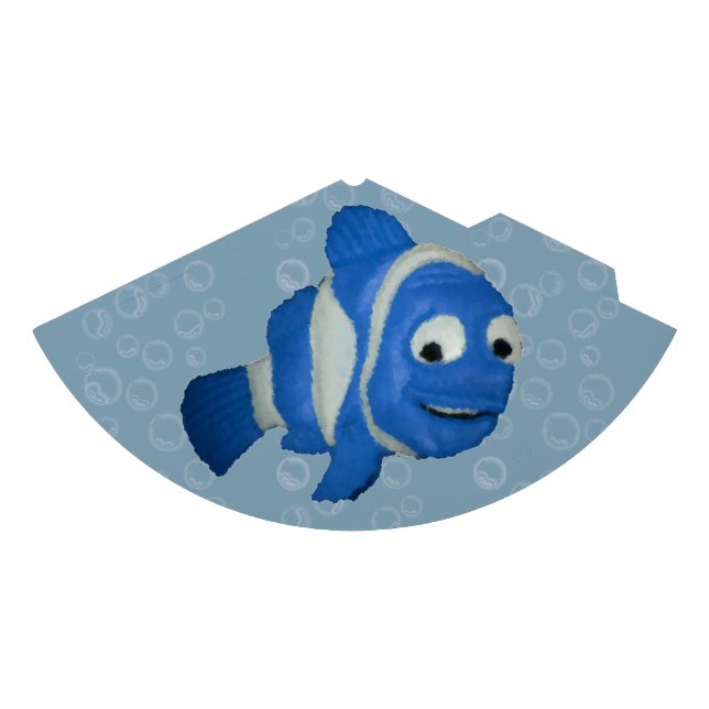 Party mit Fisch Partyhütchen (Vorderseite)