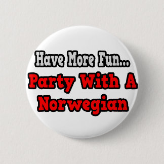 Party mit Norwegisch Button