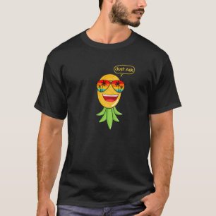 Party-Modus Nach unten Ananas Swinger Vanilla S T-Shirt