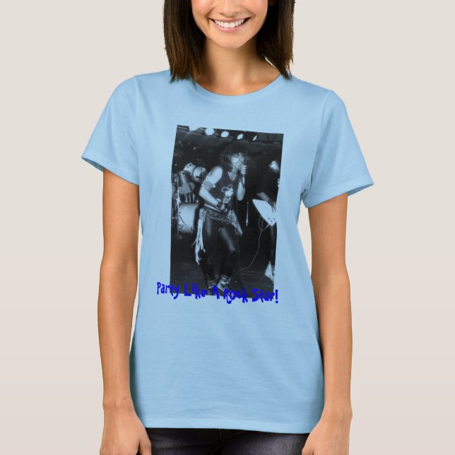 Party mögen einen Felsen-Stern! T-Shirt (Vorderseite)