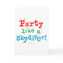 Party mögen einen SKYDIVER!
