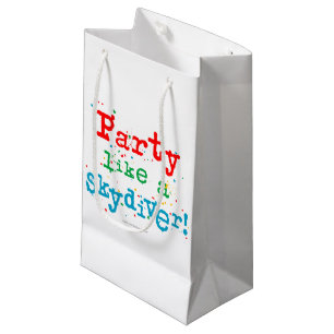 Party mögen einen SKYDIVER! Kleine Geschenktüte
