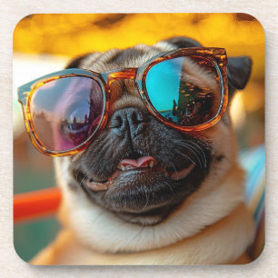 Party-Mops Getränkeuntersetzer