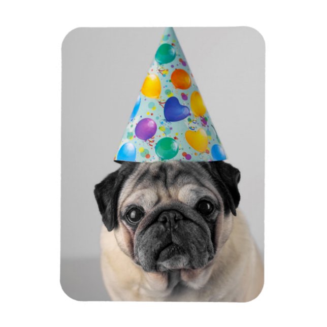 Party Mops Magnet (Vertikal)