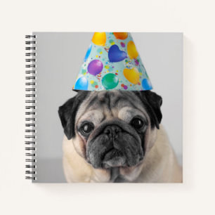 Party Mops Notizbuch