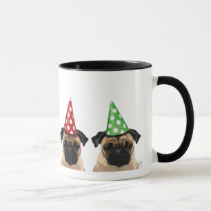 Party-Mops-Paare Tasse