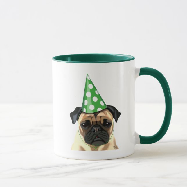 Party Mops Tasse (Rechts)