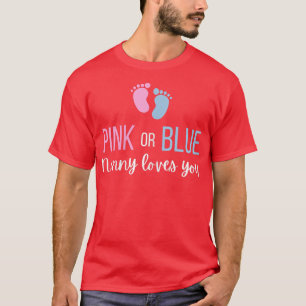 Party Nanny: Frauen in Rosa oder Blau T-Shirt